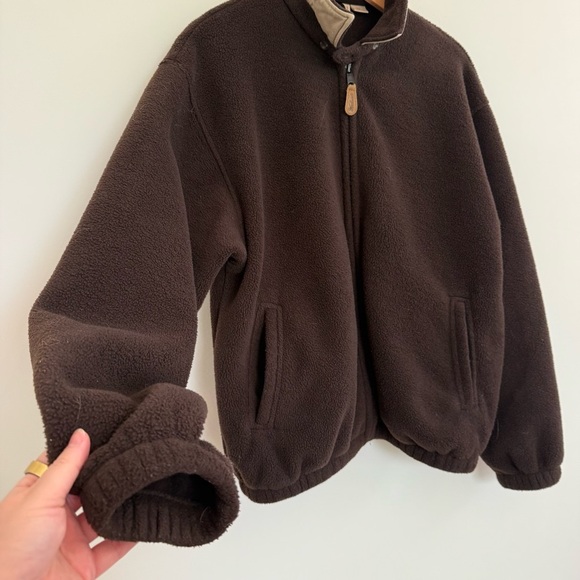 Woolrich Fleece Jacket Size Large - Picture 5 of 11